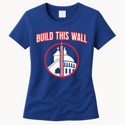 Build This Wall Separation Of Church And State Womens T-Shirt