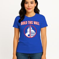 Build This Wall Separation Of Church And State Womens T-Shirt