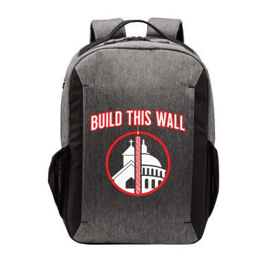 Build This Wall Separation Of Church And State Vector Backpack