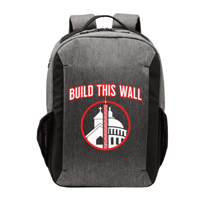 Build This Wall Separation Of Church And State Vector Backpack