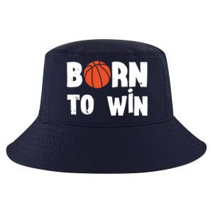 Born To Win Basketball Bball Baller Playing Basketball Cool Comfort Performance Bucket Hat