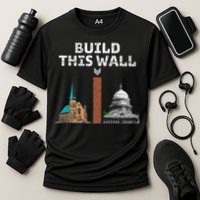 Build This Wall Separate Church And State Performance Shirt