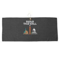 Build This Wall Separate Church And State Large Microfiber Waffle Golf Towel