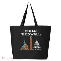 Build This Wall Separate Church And State 25L Jumbo Tote