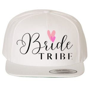 Bride Tribe Wedding Bridal Party Wool Snapback Cap