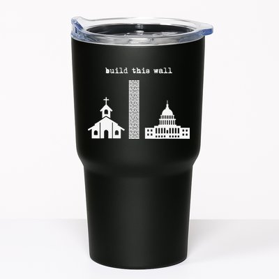 Build This Wall Ironic Separate Church and State Tumbler