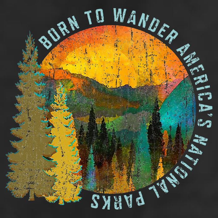 Born To Wander Americas National Parks Hat