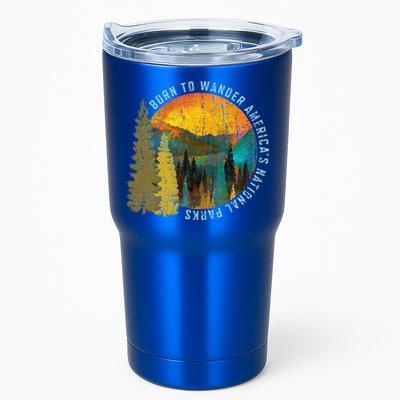 Born To Wander Americas National Parks Tumbler