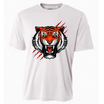 Bengal Tiger Wildlife Big Cat Cooling Performance Crew T-Shirt