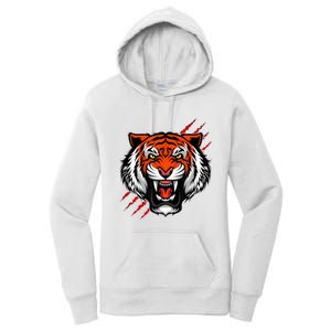 Bengal Tiger Wildlife Big Cat Women's Pullover Hoodie