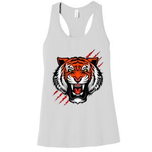 Bengal Tiger Wildlife Big Cat Women's Racerback Tank