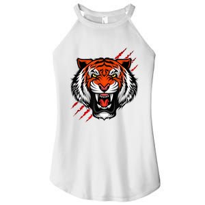 Bengal Tiger Wildlife Big Cat Women's Perfect Tri Rocker Tank