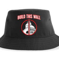 Build This Wall Separation Of Church And State Sustainable Bucket Hat