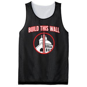 Build This Wall Separation Of Church And State Mesh Reversible Basketball Jersey Tank