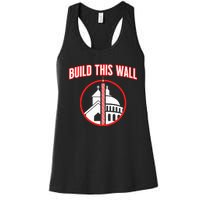 Build This Wall Separation Of Church And State Women's Racerback Tank