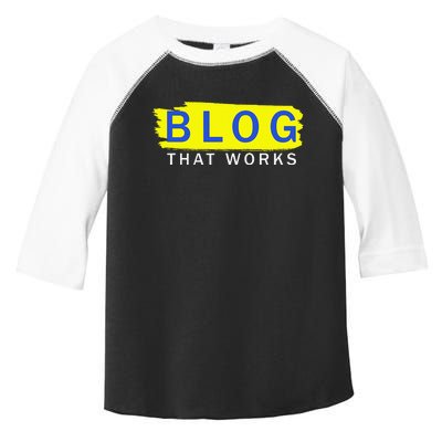 blog that works Toddler Fine Jersey T-Shirt