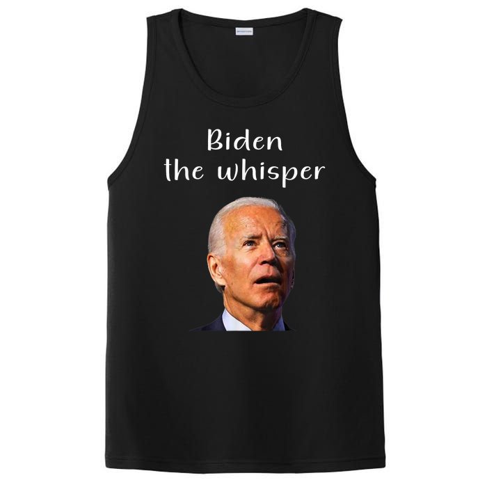 Biden The Whisper Funny Anti Joe Biden PosiCharge Competitor Tank