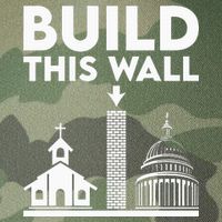 Build This Wall Separation Of Church And State Legacy Tie Dye Trucker Hat