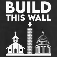 Build This Wall Separation Of Church And State Cool Comfort Performance Bucket Hat