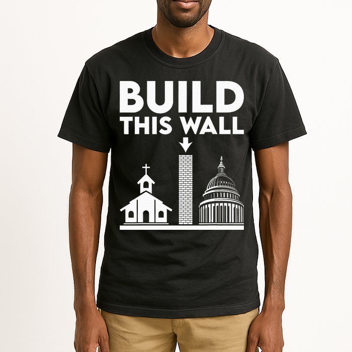 Build This Wall Separation Of Church And State Tall T-Shirt