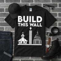 Build This Wall Separation Of Church And State Tall T-Shirt