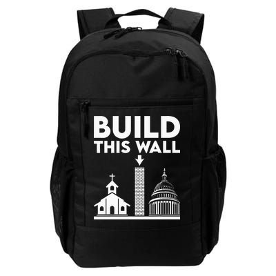 Build This Wall Separation Of Church And State Backpack