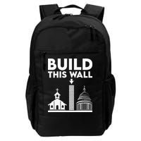 Build This Wall Separation Of Church And State Backpack