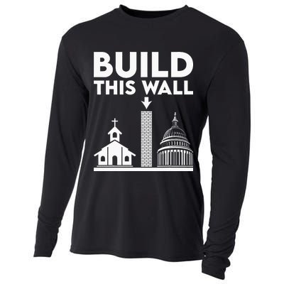 Build This Wall Separation Of Church And State Cooling Performance Long Sleeve Crew