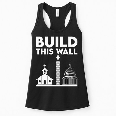 Build This Wall Separation Of Church And State Womens Tank Top