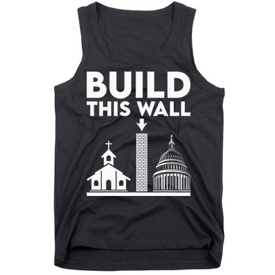 Build This Wall Separation Of Church And State Tank Top