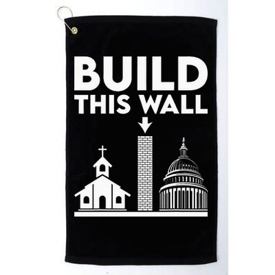 Build This Wall Separation Of Church And State Golf Towel