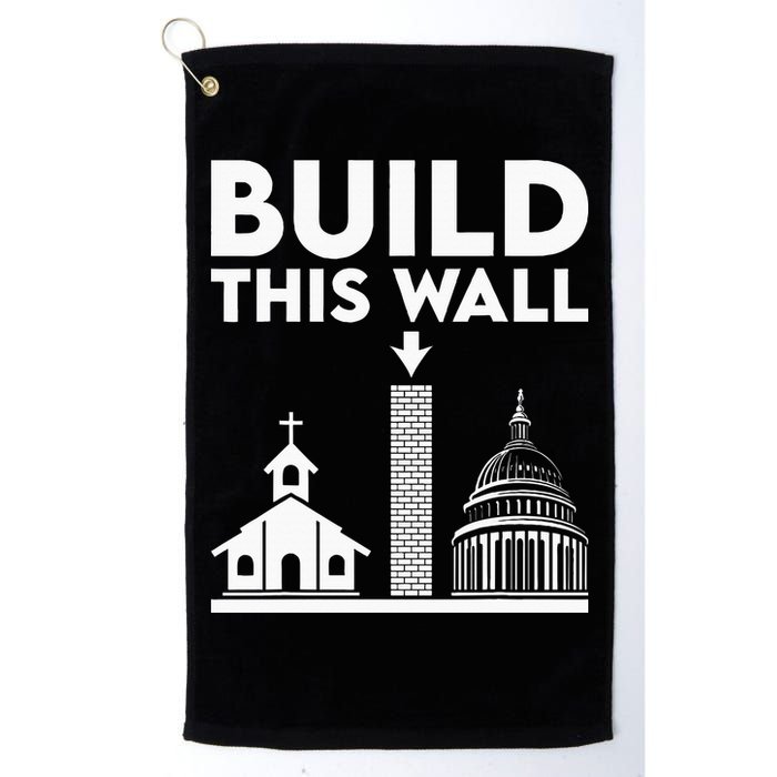 Build This Wall Separation Of Church And State Golf Towel
