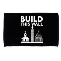 Build This Wall Separation Of Church And State Microfiber Hand Towel