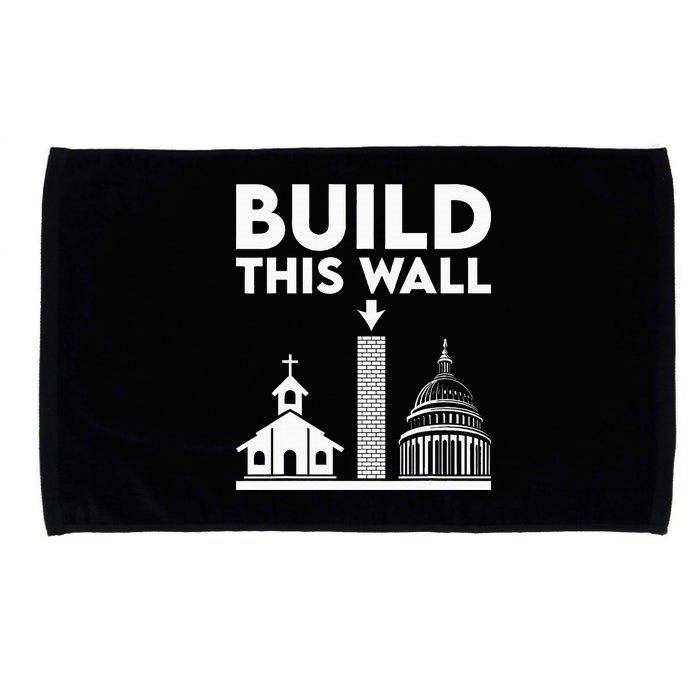 Build This Wall Separation Of Church And State Microfiber Hand Towel