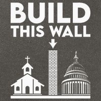 Build This Wall Separation Of Church And State Cotton Canvas Backpack