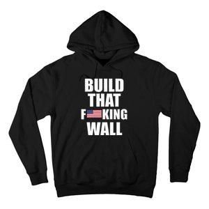 Build The Wall Donald Trump Rally Hoodie