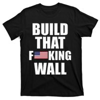 Build The Wall Donald Trump Rally T-Shirt