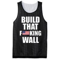 Build The Wall Donald Trump Rally Mesh Reversible Basketball Jersey Tank