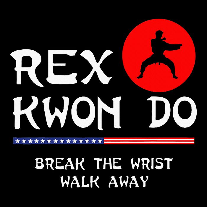 Break The Wrist Walk Away Rex Kwon Do 7-Panel Snapback Hat