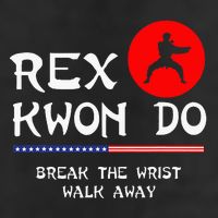 Break The Wrist Walk Away Rex Kwon Do Golf Towel