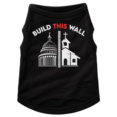 Build This Wall Separation Of Church And State Doggie Tank