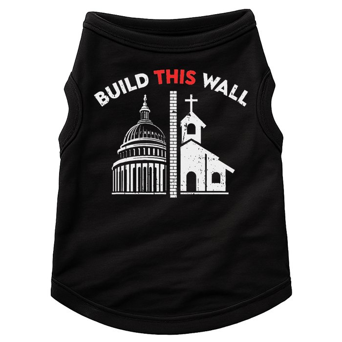 Build This Wall Separation Of Church And State Doggie Tank