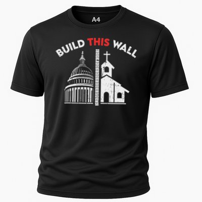 Build This Wall Separation Of Church And State Performance Shirt