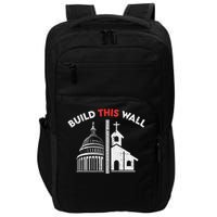 Build This Wall Separation Of Church And State Impact Tech Backpack