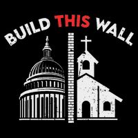 Build This Wall Separation Of Church And State 16 in Basic Backpack