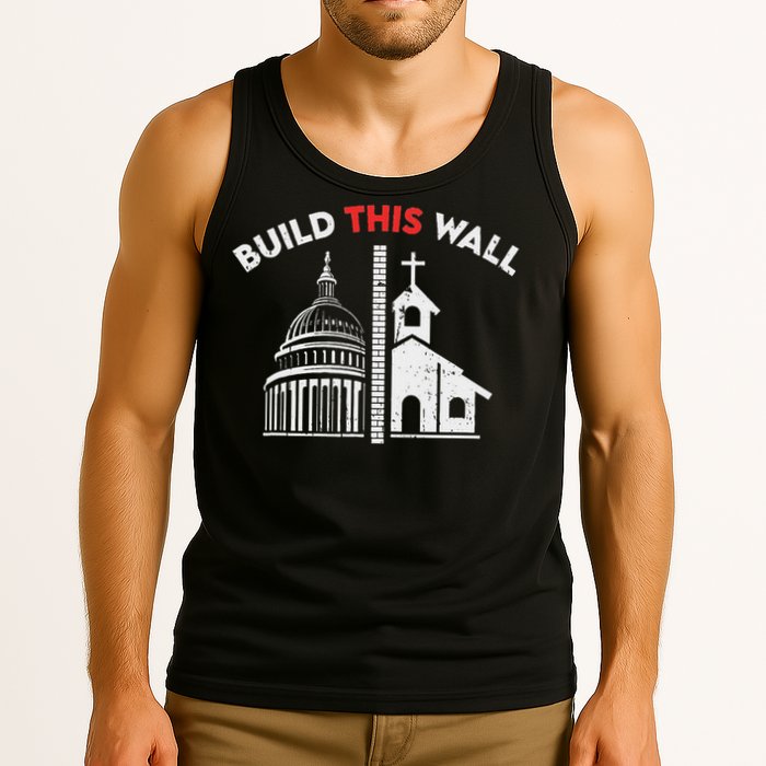 Build This Wall Separation Of Church And State Tank Top