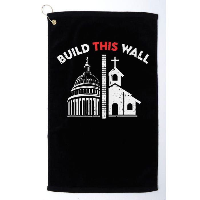 Build This Wall Separation Of Church And State Golf Towel