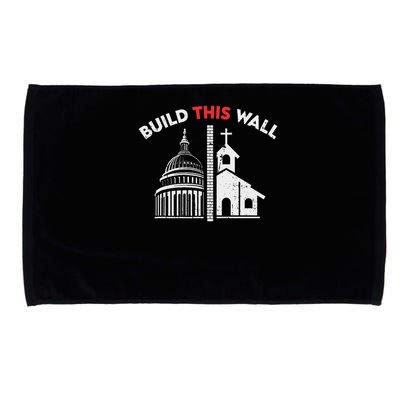 Build This Wall Separation Of Church And State Microfiber Hand Towel