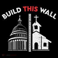 Build This Wall Separation Of Church And State Short Acrylic Beanie