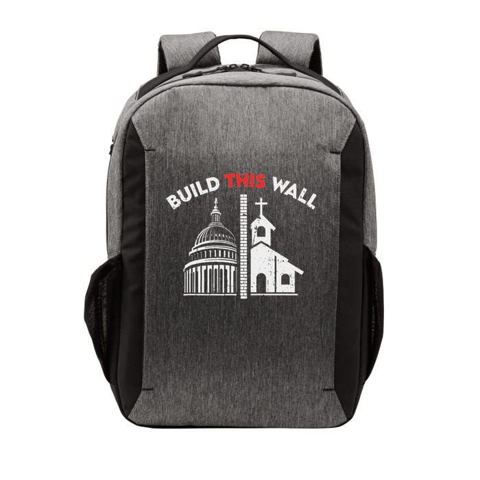 Build This Wall Separation Of Church And State Vector Backpack